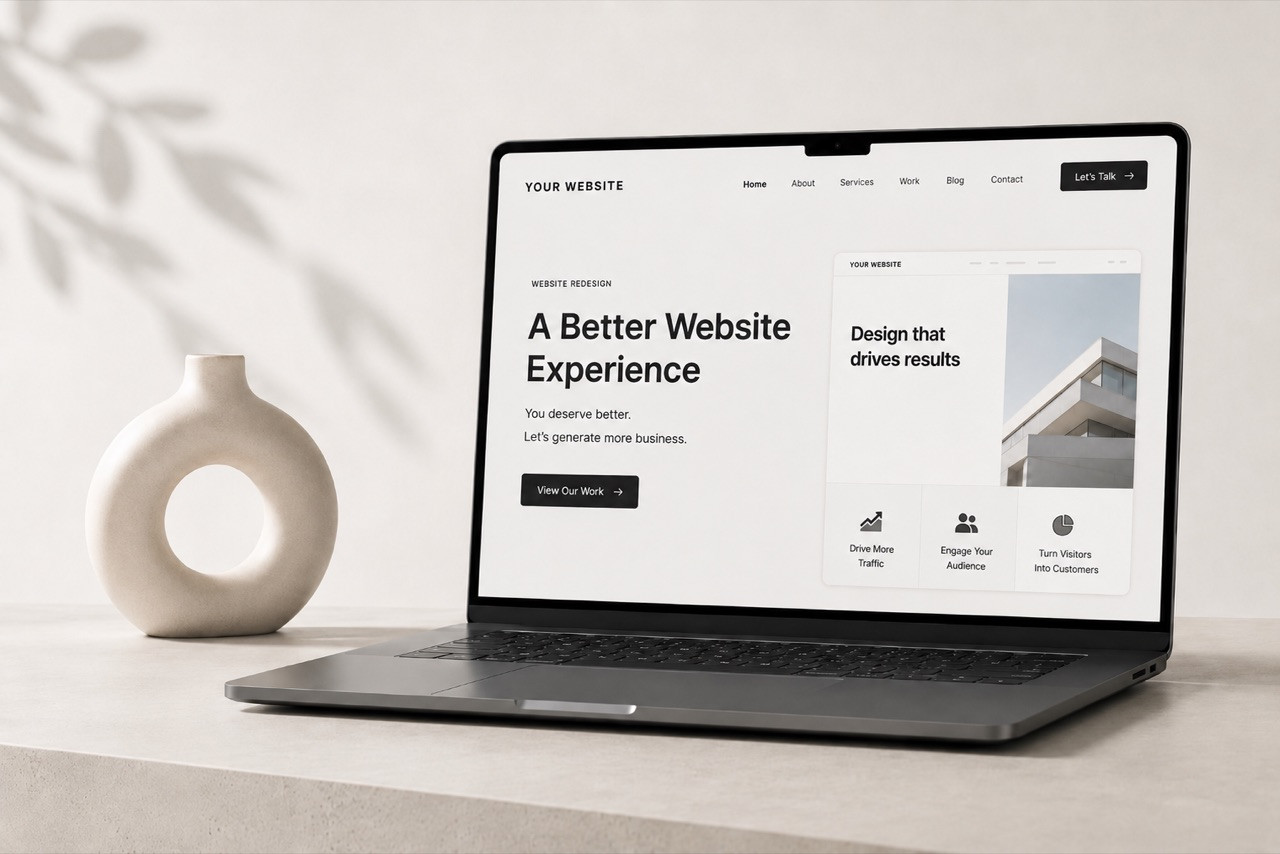 Professional Firm Website Renovation example